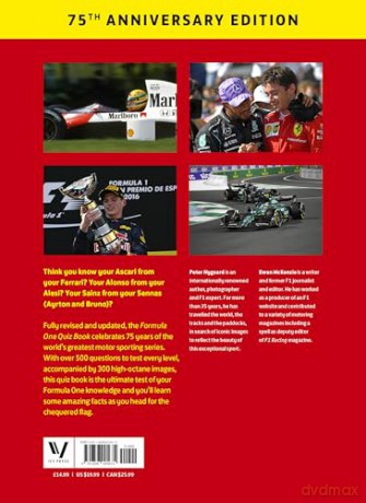 Formula One Quiz Book: 75th Anniversary edition - Ewan McKenzie [KSIĄŻKA]