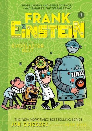 Frank Einstein and the EvoBlaster Belt - Jon Scieszka [KSIĄŻKA]