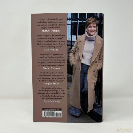 Frankly: The Sunday Times bestselling memoir from Scotland's first female and longest-serving First Minister - Nicola Sturgeon [KSIĄŻKA]