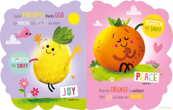 Fruits of the Spirit: With scratch and sniff inside - Katherine Walker [KSIĄŻKA]