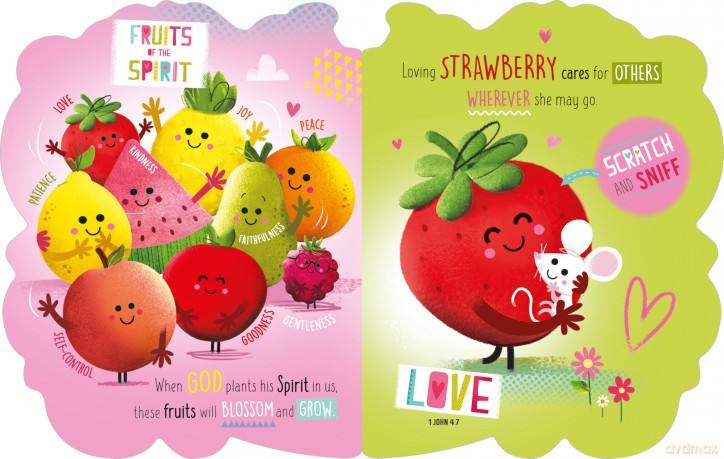 Fruits of the Spirit: With scratch and sniff inside - Katherine Walker [KSIĄŻKA]