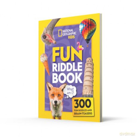 Fun Riddle Book: 300 fun riddles and brain-teasers - National Geographic Kids [KSIĄŻKA]