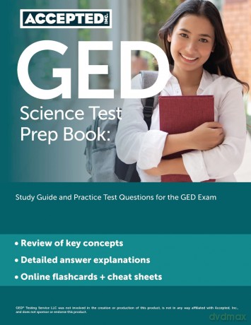 GED Science Test Prep Book: Study Guide and Practice Test Questions for the GED Exam - Jonathan Cox [KSIĄŻKA]