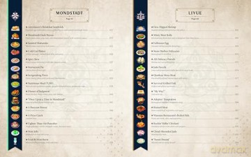 Genshin Impact Official Cookbook: Culinary Journeys Across Teyvat - Thibaud Villanova [KSIĄŻKA]