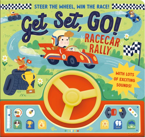 Get Set, Go! Race Car Rally Children's Sound Book [KSIĄŻKA]