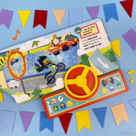 Get Set, Go! Race Car Rally Children's Sound Book [KSIĄŻKA]