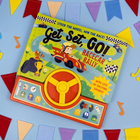 Get Set, Go! Race Car Rally Children's Sound Book [KSIĄŻKA]