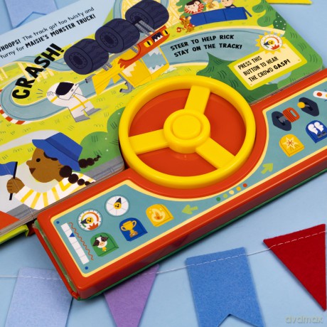 Get Set, Go! Race Car Rally Children's Sound Book [KSIĄŻKA]