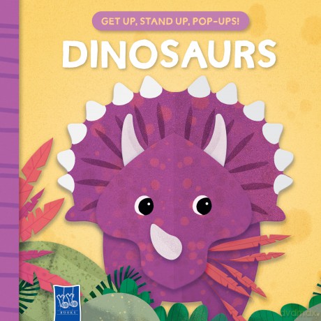 Get Up, Stand Up, Pop-Ups! Dinosaurs - Yoyo Books [KSIĄŻKA]