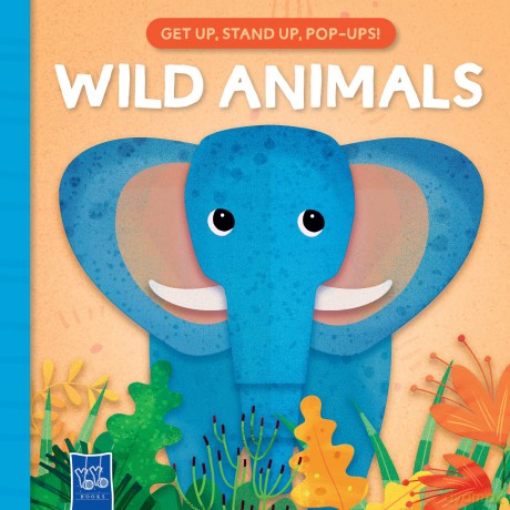 Get Up, Stand Up, Pop-Ups! Wild animals - Yoyo Books [KSIĄŻKA]