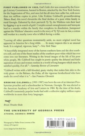 God's Little Acre: A Novel - Erskine Caldwell [KSIĄŻKA]