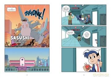 Go-Man: Champion of Earth - Hamish Steele [KSIĄŻKA]