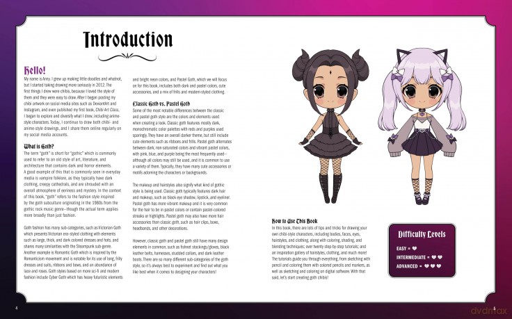 Goth Chibis: A Complete Course in Drawing Melancholy Manga Cuties - Yoai [KSIĄŻKA]