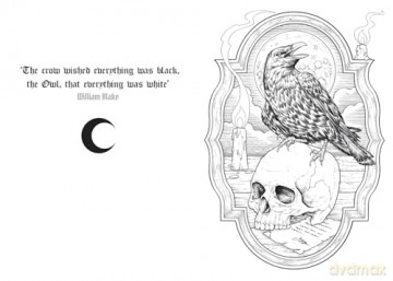 GOTH Colouring Book: Unleash your inner darkness and colour your way to creative relaxation - Maurizio Campidelli [KSIĄŻKA]