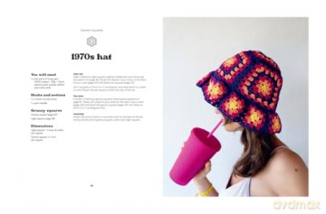 Granny Squares: Over 35 Simple and Original Projects for Home and Wardrobe - Françoise Vauzeilles [KSIĄŻKA]