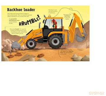 Great Big Diggers: An Interactive Machinery Lift the Flip Book Featuring Backhoes, Excavators, and Cranes - Alice Beecham [KSIĄŻKA]