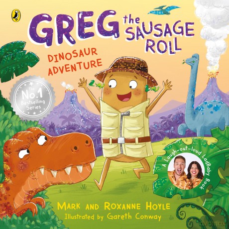 Greg the Sausage Roll: Dinosaur Adventure: Discover the laugh-out-loud No. 1 bestselling series - Mark Hoyle [KSIĄŻKA]