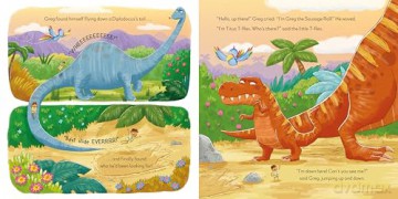 Greg the Sausage Roll: Dinosaur Adventure: Discover the laugh-out-loud No. 1 bestselling series - Mark Hoyle [KSIĄŻKA]