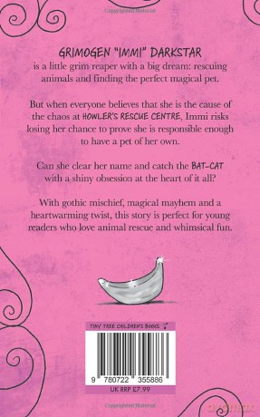 Grimogen Darkstar: Bat-cat-tastrophe: A Spooky and Magical Story for Animal Lovers Aged 7 to 11: A Young Girl's Quest for a Pet Leads to Moonlit Mayhem! - Emma Finlayson-Palmer [KSIĄŻKA]