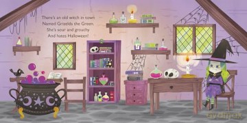 Grizelda the Green Hates Halloween - A.A. Livingston [KSIĄŻKA]