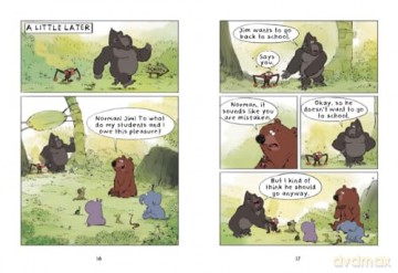 Grumpy Monkey School Stinks!: A Graphic Novel - Suzanne Lang [KOMIKS]