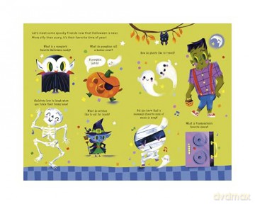 Ha Ha Halloween!: A Lift-the-Flap Joke Book! - Jill Howarth [KSIĄŻKA]