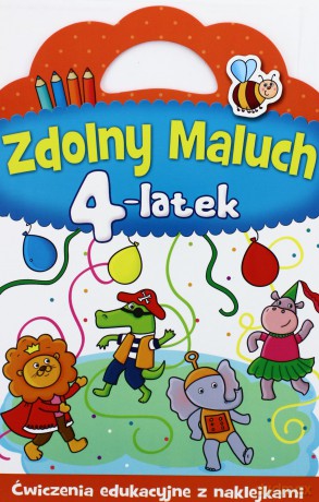 Zdolny Maluch 4-latek - Joanna Kuryjak [KSIĄŻKA]