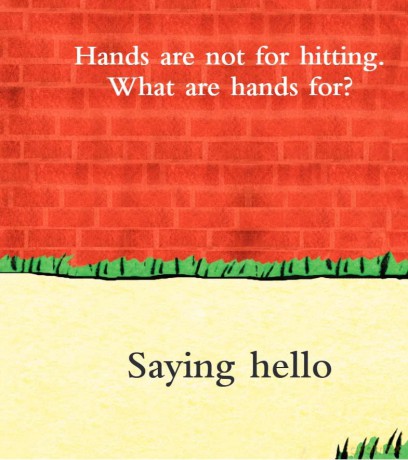 Hands Are Not for Hitting Board Book - Martine Agassi [KSIĄŻKA]