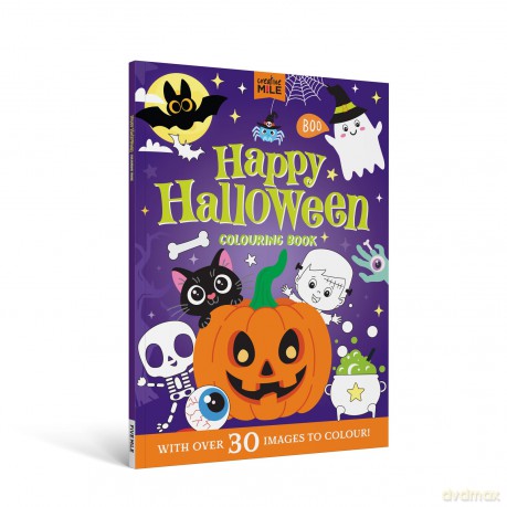 Happy Halloween Colouring Book - Creative Mile [KSIĄŻKA]