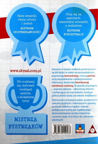 Antek Bystre Oczko. Ćwiczę pamięć i koncentrację 2 - Małgorzata Hryniewicz-Czarnecka [KSIĄŻKA]