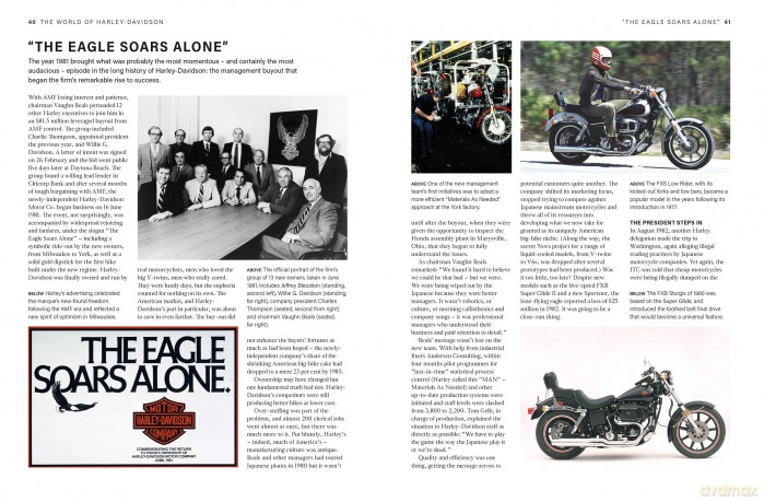 Harley Davidson, The Illustrated History of the: An encylopedia of the definitve motorbike, from classic to custom, with 750 photographs - Roland Brown [KSIĄŻKA]