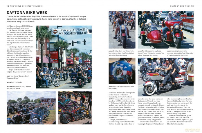 Harley Davidson, The Illustrated History of the: An encylopedia of the definitve motorbike, from classic to custom, with 750 photographs - Roland Brown [KSIĄŻKA]