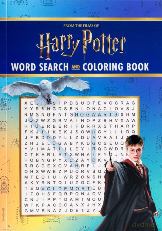 Harry Potter Word Search and Coloring Book - Editors of Thunder Bay Press [KSIĄŻKA]