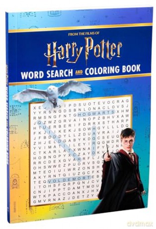 Harry Potter Word Search and Coloring Book - Editors of Thunder Bay Press [KSIĄŻKA]