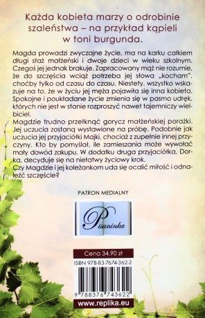 Szczęście w kolorze burgunda - Karolina Kubilus [KSIĄŻKA]