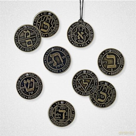 Hebrew Casting Lots: Practical Kabbalah Talismans - Daniel Edwin Loeb [KSIĄŻKA]