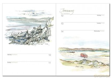 Hebridean Desk Diary 2026 - Mairi Hedderwick [KSIĄŻKA]