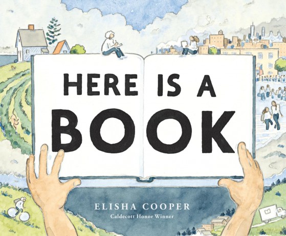 Here Is a Book: A Picture Book - Elisha Cooper [KSIĄŻKA]