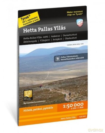 Hetta Pallas Yllas 1:50000 - Calazo Forlag [KSIĄŻKA]