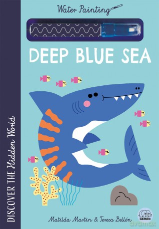Hidden World - Water Painting Deep Blue Sea - Matilda Martin [KSIĄŻKA]