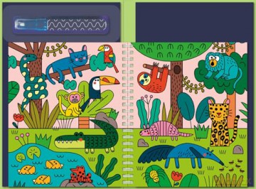 Hidden World - Water Painting Wild Beasts - Matilda Martin [KSIĄŻKA]