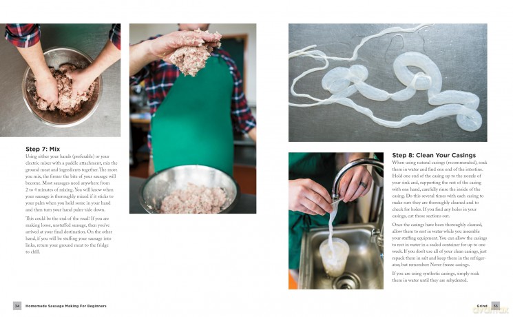 Homemade Sausage Making for Beginners: Recipes and Techniques to Grind, Stuff, and Twist Artisanal Sausage at Home - Chris Carter [KSIĄŻKA]