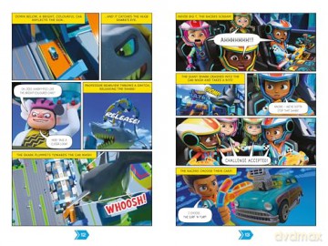 Hot Wheels: Let's Race: Racers to the Rescue!: Graphic Novel - Hot Wheels [KSIĄŻKA]