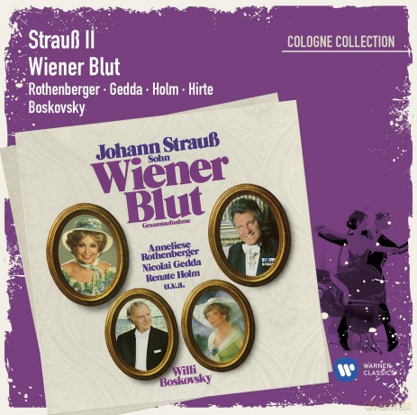 Rothenberger/Gedda/Boskovsky/Hungarica Philharmonia: Strauss II: Wiener Blut [2CD]