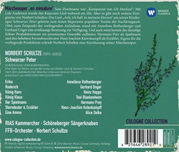 Rothenberger/Gedda/Lenz/Boskovsky/Bayerisches Symphonieorchester: Norbert Schultze: Schwarzer Peter [CD]