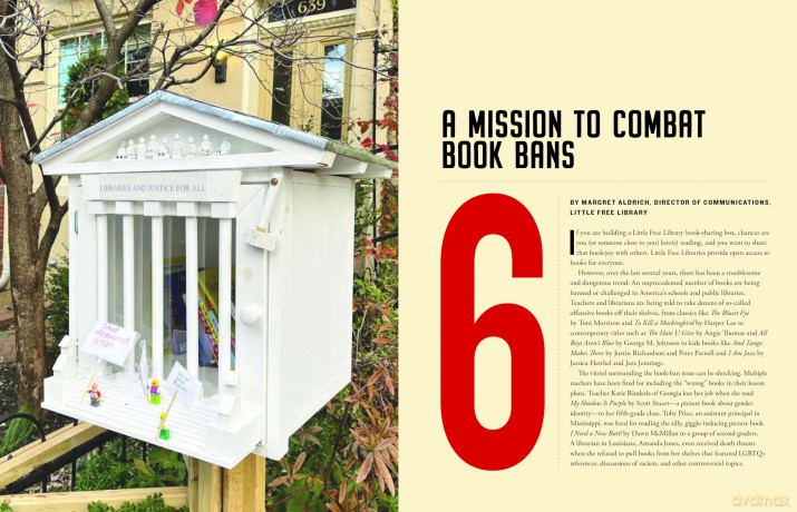How to Build Your Very Own Little Free Library: 11 Mini Structures You Can Build - Little Free Library [KSIĄŻKA]