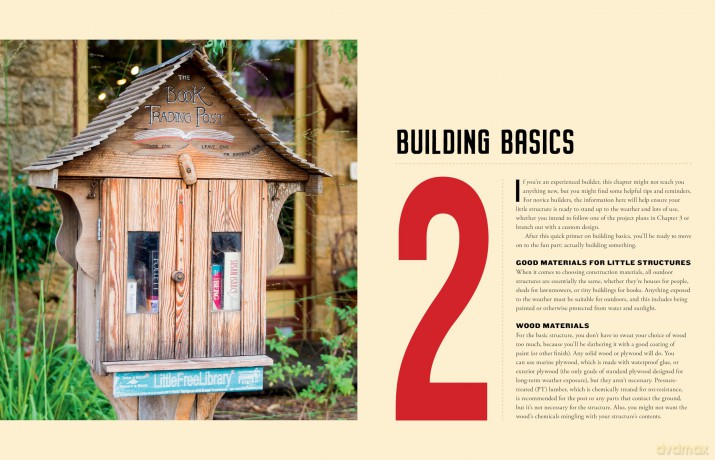 How to Build Your Very Own Little Free Library: 11 Mini Structures You Can Build - Little Free Library [KSIĄŻKA]