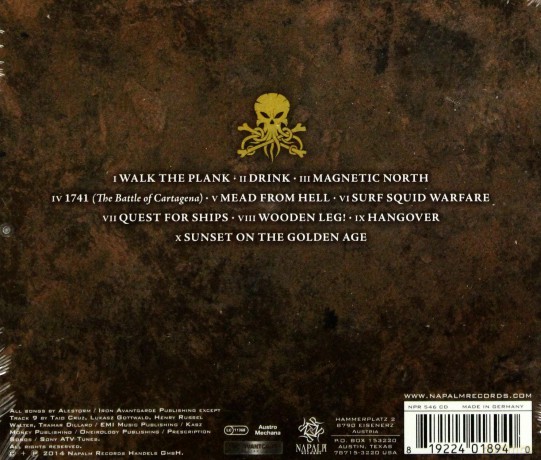 Alestorm: Sunset On The Golden Age [CD]
