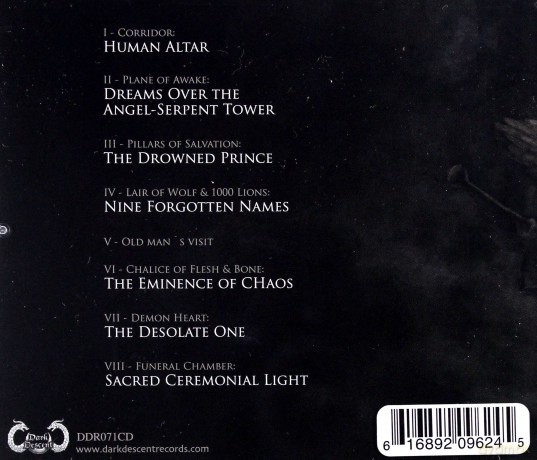 Desolate Shrine: The Sanctum Of Human Darkness [CD]