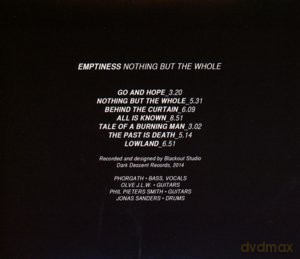 Emptiness: Nothing But The Whole [CD]